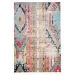 Retro Red Dream 12.1.4 – Persian Style Posimian Rug (160×230 cm)