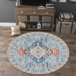 Vintage Rug BD - Large Circular 106 (Ethnic round retro) - Image 6