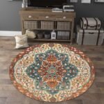 Vintage Rug BD - Large Circular 106 (Ethnic round retro) - Image 3