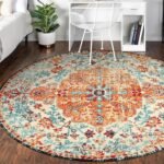 Vintage Rug BD - Large Circular 106 (Ethnic round retro) - Image 5