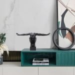 modern sculpture BD diving man abstract figurine