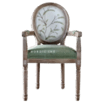 Antique Bergere Chair in Bangladesh – Solid Oak French Accent Chair - Image 2