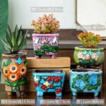 indoor plant pot BD decorative clay flower pot set