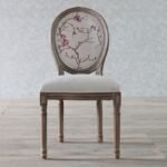 Vintage Wooden Accent Chair - Image 4