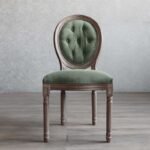 Vintage Wooden Accent Chair - Image 6