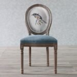 Vintage Wooden Accent Chair - Image 7