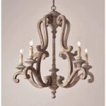 wooden chandelier Bangladesh antique rustic hanging light