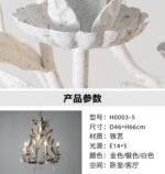 Luxury Chandelier BD – Leaf Design Decorative Ceiling Light - Image 8