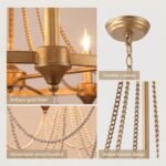 Luxury Gold Crystal Chandelier Light for Living Room in Bangladesh - Image 5