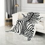 Zebra Hide (Large) - Premium Zebra Carpet - Image 5
