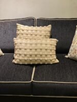 Modern Cushion Bangladesh – Minimal Textured Decor Cushion - Image 2