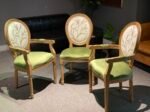 Antique Bergere Chair in Bangladesh – Solid Oak French Accent Chair - Image 4