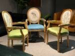 Antique Bergere Chair in Bangladesh – Solid Oak French Accent Chair - Image 5