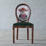 Antique Bergere Chair in Bangladesh – Solid Oak French Accent Chair - Image 12