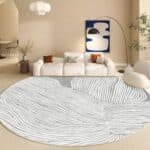 Crystal Velvet Wind Circular Rug
